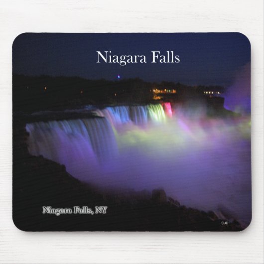 Niagara Falls night mousepad (Vorne)