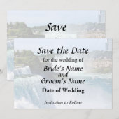 Niagara Falls NY - Blick von der amerikanischen Se Save The Date (Vorne/Hinten)