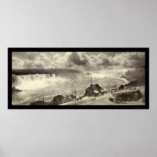 Niagara Falls, NY Foto 1909 Poster (Vorne)