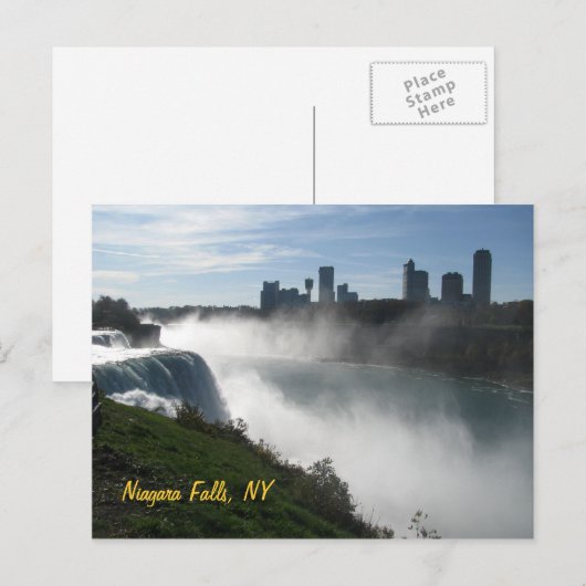 Niagara Falls, NY Postkarte (Vorne/Hinten)