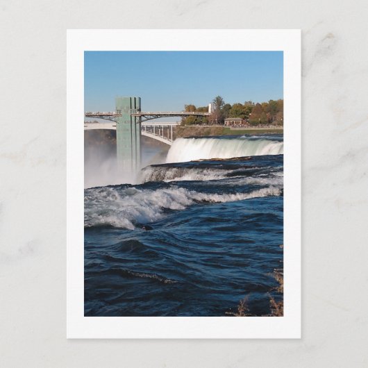Niagara Falls NY Postkarte (Vorderseite)