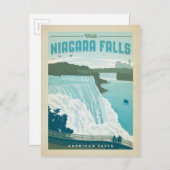 Niagara Falls, NY Postkarte (Vorne/Hinten)