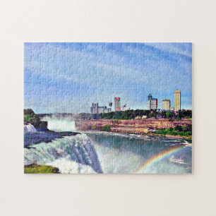 Niagara Falls NY - Unter dem Regenbogen Puzzle