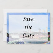 Niagara Falls NY - Unter dem Regenbogen Save the D Date (Rückseite)