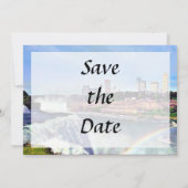 Niagara Falls NY - Unter dem Regenbogen Save the D Date (Rückseite)