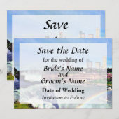 Niagara Falls NY - Unter dem Regenbogen Save the D Date (Vorne/Hinten)