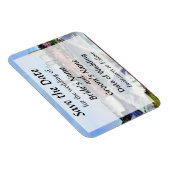 Niagara Falls NY - Unter dem Regenbogen Save the D Magnet (Rechte Seite)