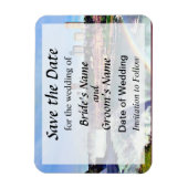 Niagara Falls NY - Unter dem Regenbogen Save the D Magnet (Vertikal)