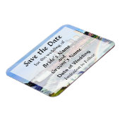 Niagara Falls NY - Unter dem Regenbogen Save the D Magnet (Linke Seite)