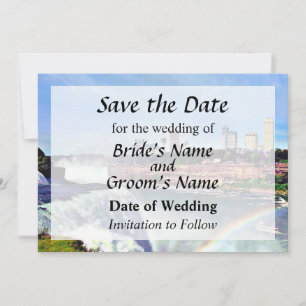 Niagara Falls NY - Unter dem Regenbogen Termin vor Save The Date