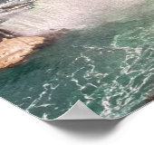 Niagara Falls on Leinwand Poster (Ecke)