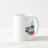 Niagara Falls, Ontario Canada Maple Leaf Kaffeetasse (VorderseiteRechts)