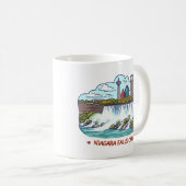 Niagara Falls Ontario Kanada Kaffeetasse (VorderseiteRechts)