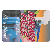 Niagara Falls Ontario Kanada Reiseplakat Magnet (Horizontal)