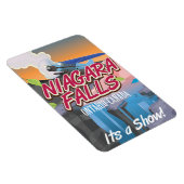 Niagara Falls Ontario Kanada Reiseplakat Magnet (Rechte Seite)