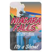 Niagara Falls Ontario Kanada Reiseplakat Magnet (Vertikal)