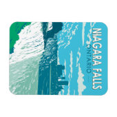 Niagara Falls Ontario Kunst, Dichtung und Musik Vi Magnet (Horizontal)