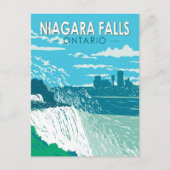 Niagara Falls Ontario Kunst, Dichtung und Musik Vi Postkarte (Vorderseite)