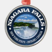 Niagara Falls Ornament Aus Metall (Vorne)