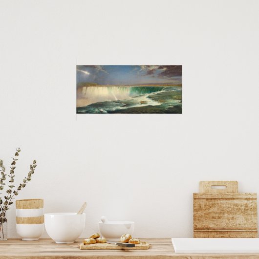 Niagara Falls Painting Poster (Küche)