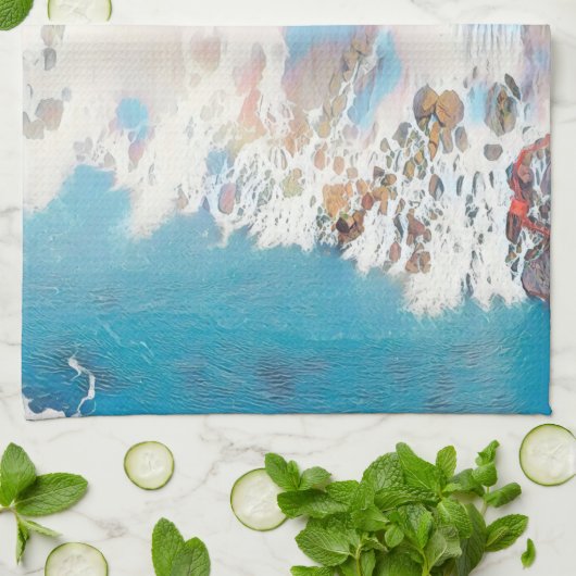 NIAGARA FALLS - Panorama Geschirrtuch (Gefaltet)