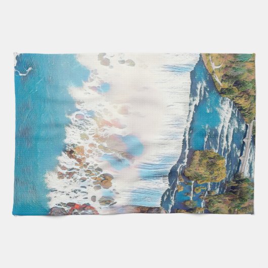 NIAGARA FALLS - Panorama Geschirrtuch (Horizontal)