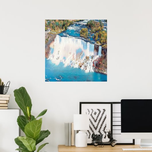 NIAGARA FALLS - Panorama Poster (Heimbüro)