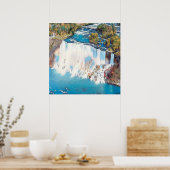 NIAGARA FALLS - Panorama Poster (Küche)
