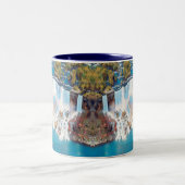 NIAGARA FALLS - Panorama Zweifarbige Tasse (Mittel)