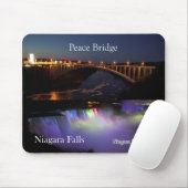 Niagara Falls & Peace Bridge Mousepad (Mit Mouse)