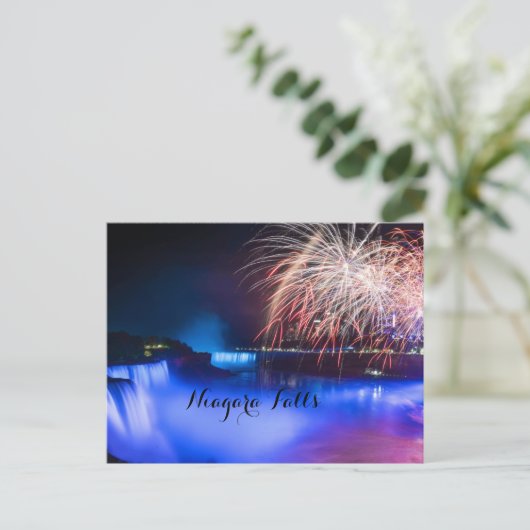 NIAGARA FALLS POSTCARD POSTKARTE (Stehend Vorderseite)