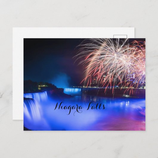 NIAGARA FALLS POSTCARD POSTKARTE (Vorne/Hinten)