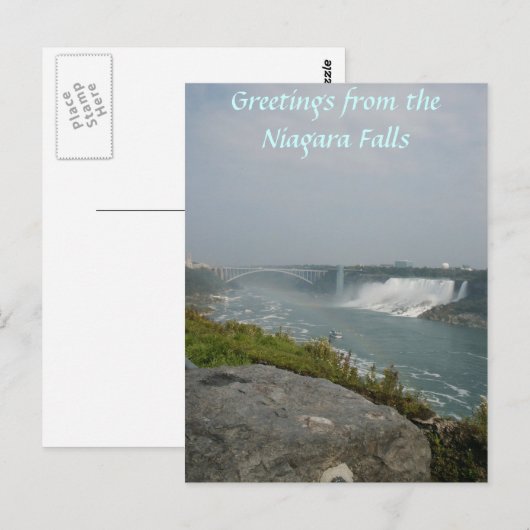 Niagara Falls Postcard Postkarte (Vorne/Hinten)