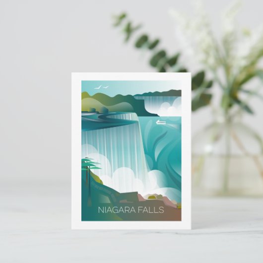 Niagara Falls Postcard Postkarte (Stehend Vorderseite)