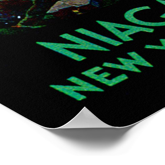 Niagara Falls Poster (Ecke)