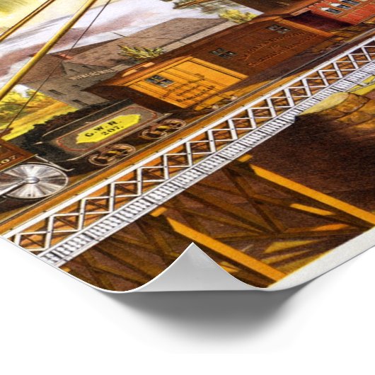 Niagara Falls Poster (Ecke)