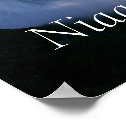 Niagara Falls Poster (Ecke)