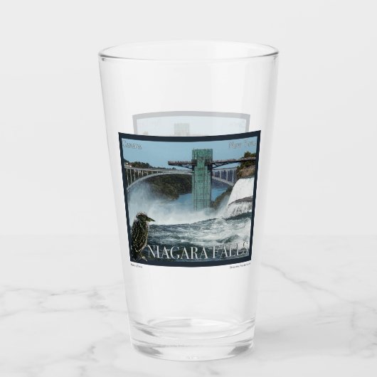 Niagara Falls Poster Glas (Vorderseite)