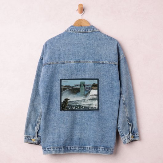 Niagara Falls Poster Jeansjacke (Hangar)
