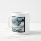 Niagara Falls Poster Kaffeetasse (Vorderseite Links)