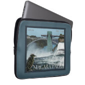 Niagara Falls Poster Laptopschutzhülle (Vorne Rechts)