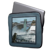 Niagara Falls Poster Laptopschutzhülle (Vorderseite Links)