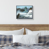 Niagara Falls Poster Leinwanddruck (Insitu (Schlafzimmer))