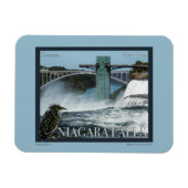 Niagara Falls Poster Magnet (Horizontal)