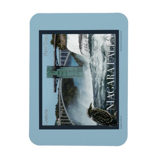 Niagara Falls Poster Magnet (Vertikal)