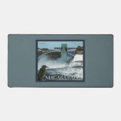Niagara Falls Poster Schreibtischunterlage (Vorderseite)