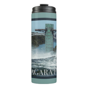 Niagara Falls Poster Thermosbecher