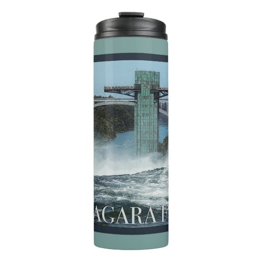 Niagara Falls Poster Thermosbecher (Vorderseite)