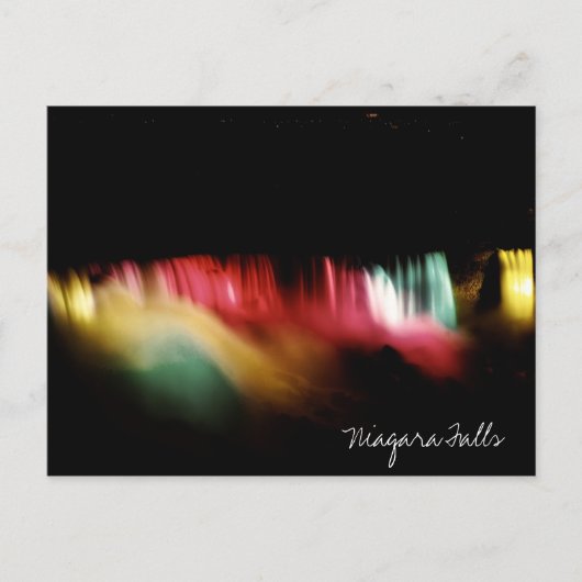 Niagara Falls Postkarte (Vorderseite)