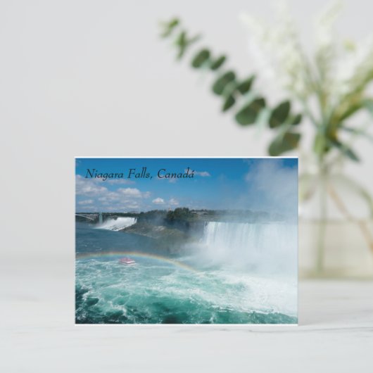 Niagara Falls, Postkarte (Stehend Vorderseite)